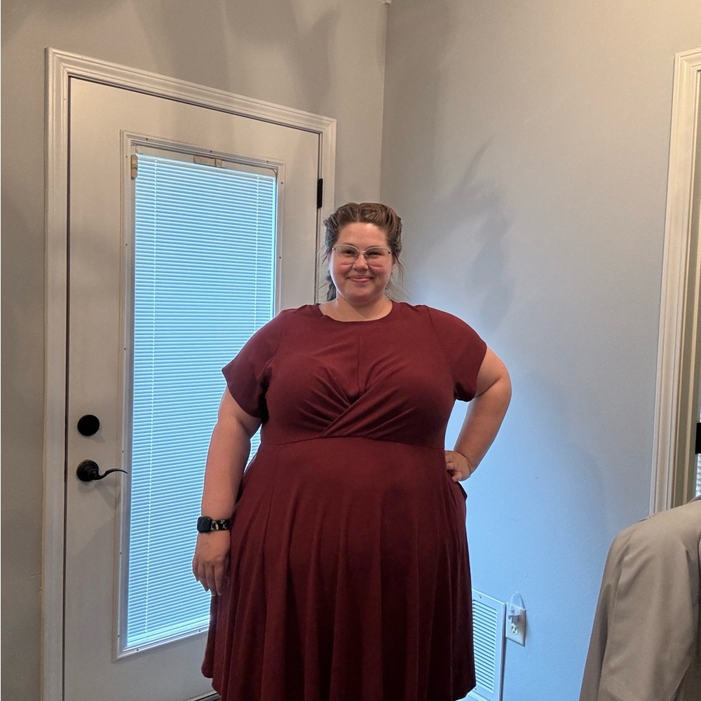 Torrid Rich Burgundy Mini Dress